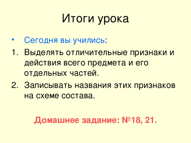 Сегодня вы учились  Домашнее задание: №18, 21. 