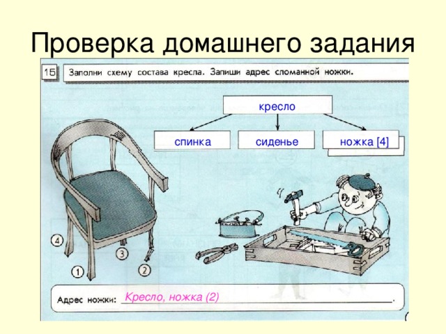 Узел фиксации спинки рыболовного кресла