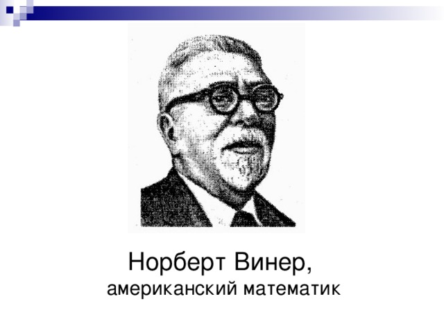 Норберт винер проект