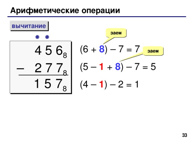 Пример 3 5 3 8 + 7  3  6 8 1 3 5 3 8 + 7  7  7 8 27  