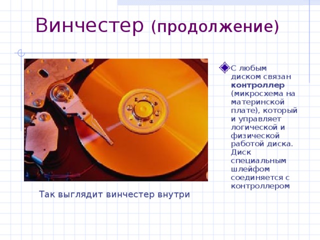 Основные части компьютера