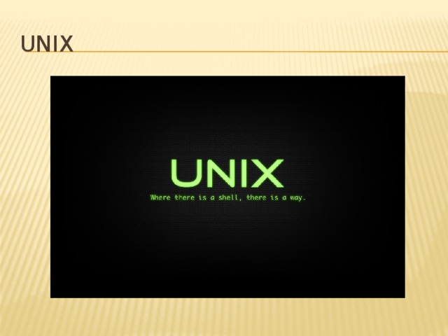 unix 