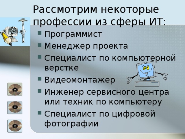 Определите проблемную область вашего творческого проекта оператор пэвм