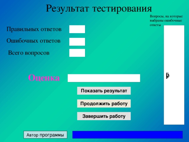 Тест компьютерные презентации 10 класс ответы