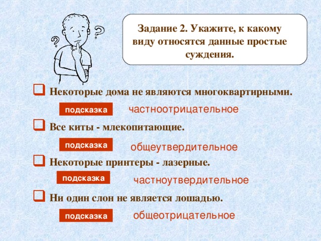 Какие данные относятся к. Частноотрицательное суждение примеры. Дать пример частноотрицательного суждения и его форму.. К какому виду он относится. К какому виду я отношусь.