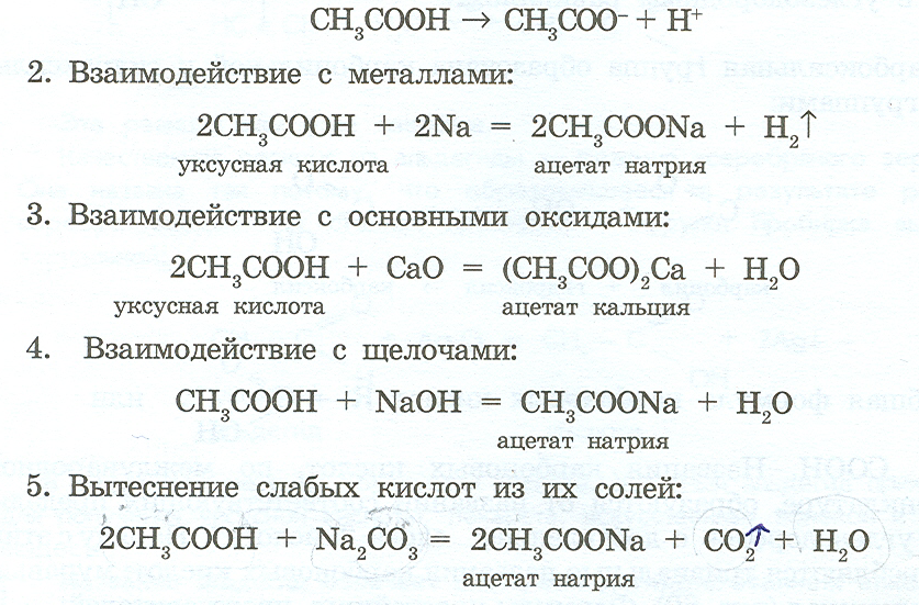 Ацетат натрия гидроксид калия реакция. Свойства кислот с уксусной кислотой. Уксусная кислота реакции. Реакция образования уксусной кислоты. Химические свойства уксусной кислоты.