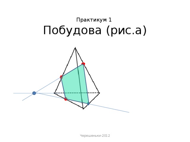 Практикум 1  Побудова (рис.а)       Черешеньки-2012 