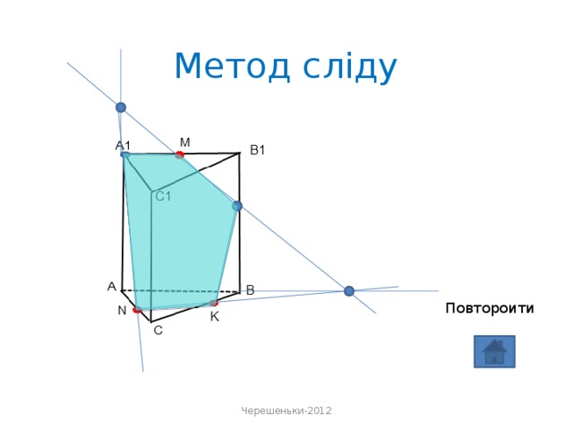 Метод сліду        Повтороити Черешеньки-2012 