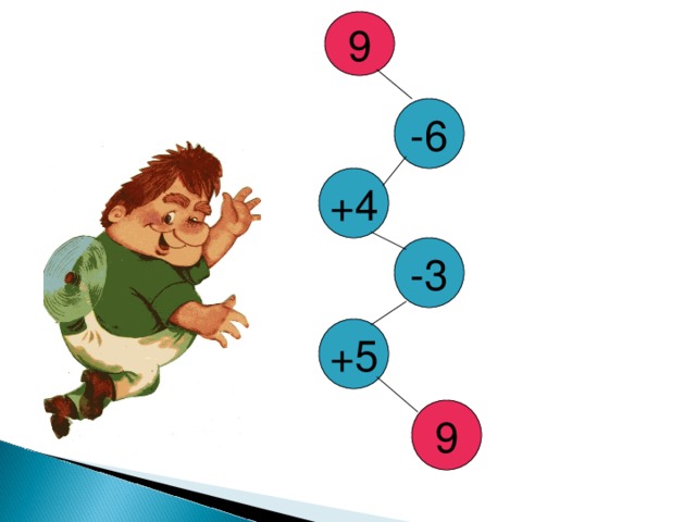 9 -6 +4 -3 +5 9  