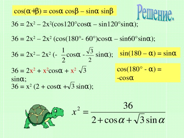 Sin π α cos 3π α. Cos 120. Cos 120 решение. 2cos(2α). Sin120 решение.