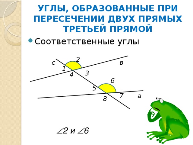 Если при пересечении 2 прямых 3 прямой