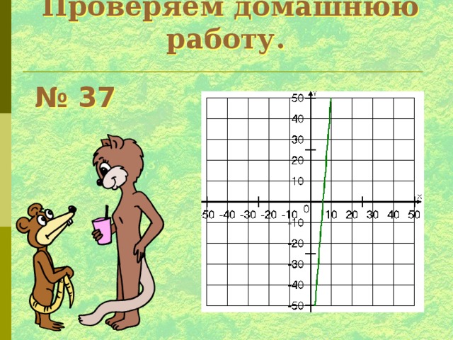 Проверяем домашнюю работу. № 37 