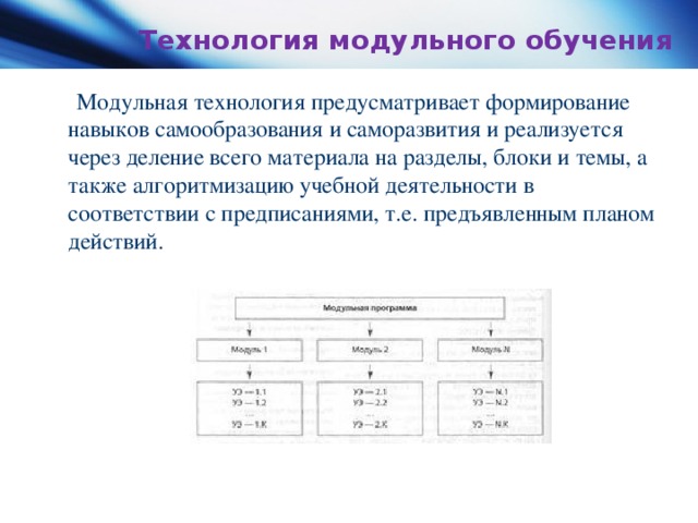 Максимальное образование. При модульном обучении максимальное время отводится на. Максимальное время при модульное обучение. Модульное обучение история становления и развитие. Модули и через что реализуется.