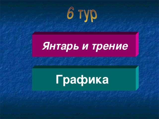 Янтарь и трение Графика  