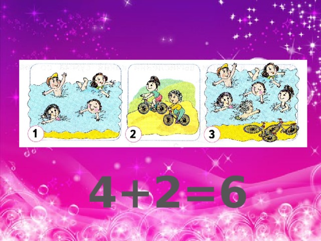 4+2=6 