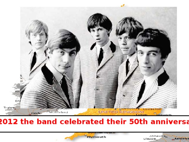 In 2012 the band celebrated their 50th anniversary. 