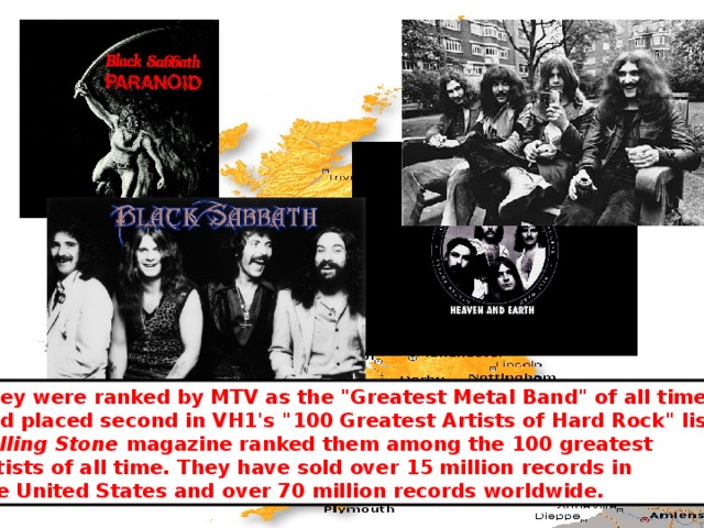 They were ranked by MTV as the 