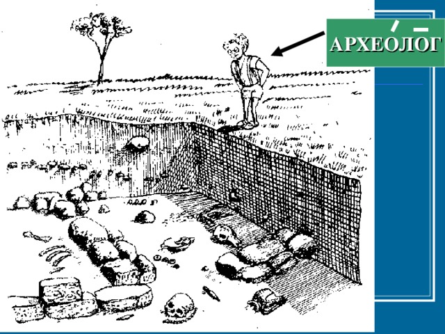 Культурный слой – слой земли на месте жизни людей. 