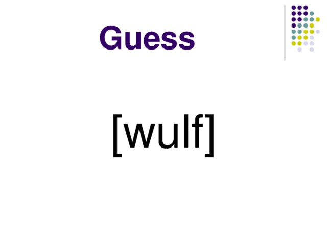 Guess [wulf] 