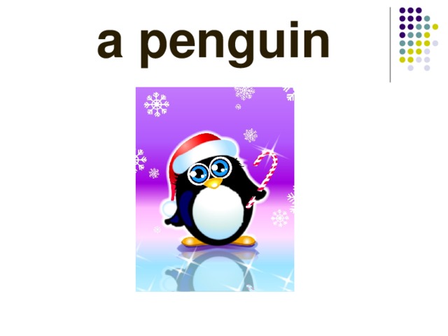  a penguin 