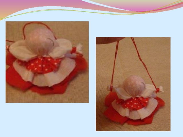 Технология изготовления  Вырезаем детали  Окружности из цветного ситца: D= 24, 20, 16 см  Прямоугольник из белого ситца: 22см х 12 см  Треугольник из красного ситца: гипотенуза -28 см, высота - 10 см  Окружности из цветного ситца: D= 24, 20, 16 см  Прямоугольник из белого ситца: 22см х 12 см  Треугольник из красного ситца: гипотенуза -28 см, высота - 10 см 