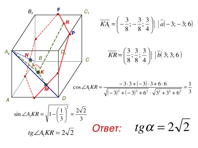 F B 1 C 1 R Р D 1 А 1 N В С K M D А Ответ: 