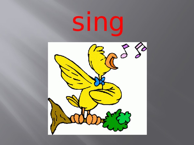 sing 
