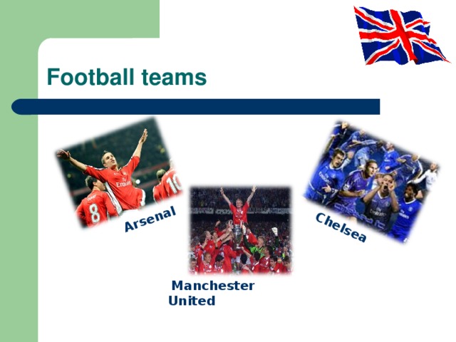  Arsenal   Chelsea Football teams  Manchester United 