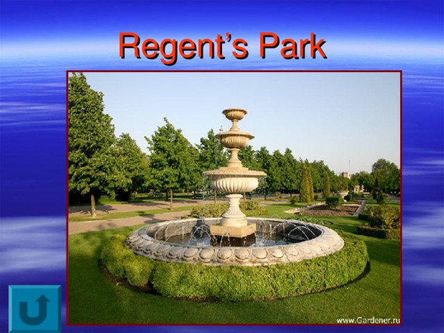 Regent’s Park 