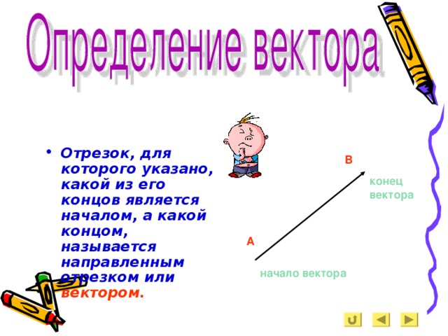 Изображение вектора начало и конец которого совпадают 12 букв