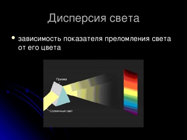 Разложение света в спектр в аппарате изображенном на рисунке основано на