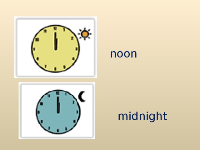 noon midnight 