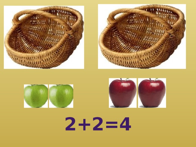 2+2=4   