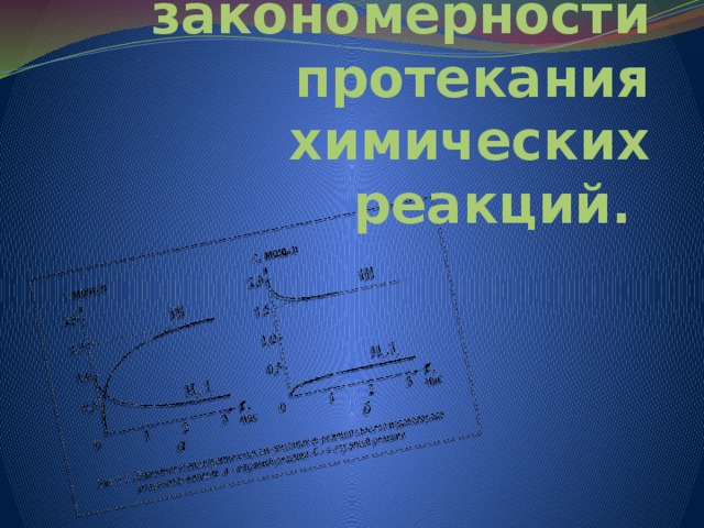 Контрольная работа основные закономерности протекания химических реакций