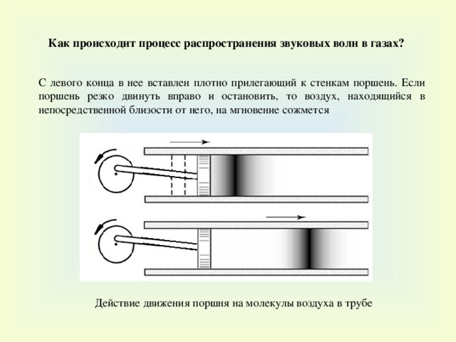 Процесс распространения. Процесс распространения звуковых волн. Как происходит распространение звуковой волны. Процесс распространения звука в газе. Распространение звука в газах.