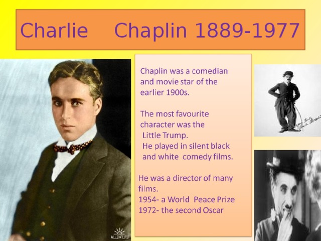 Charlie Chaplin 1889-1977 