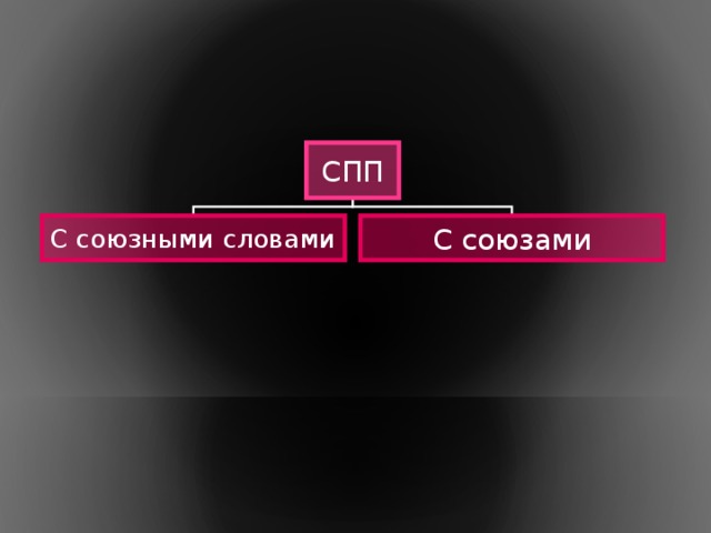 СПП С союзными словами С союзами 
