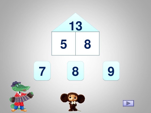 13 5  8 9 7 8 