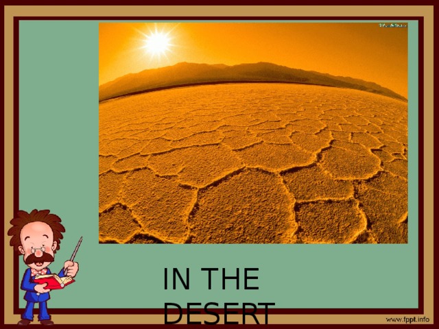IN THE DESERT 