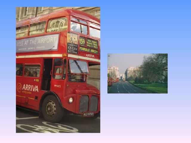 I imagine … I associate London with … London 