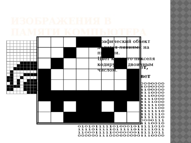Векторные изображения строятся из а отдельных пикселей