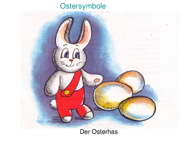 Ostersymbole Der Osterhas 