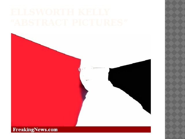 Ellsworth kelly  “abstract pictures” 