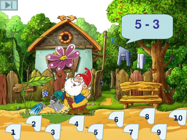 5 - 3 8 1 0 6 2 4 1 3 5 7 9 