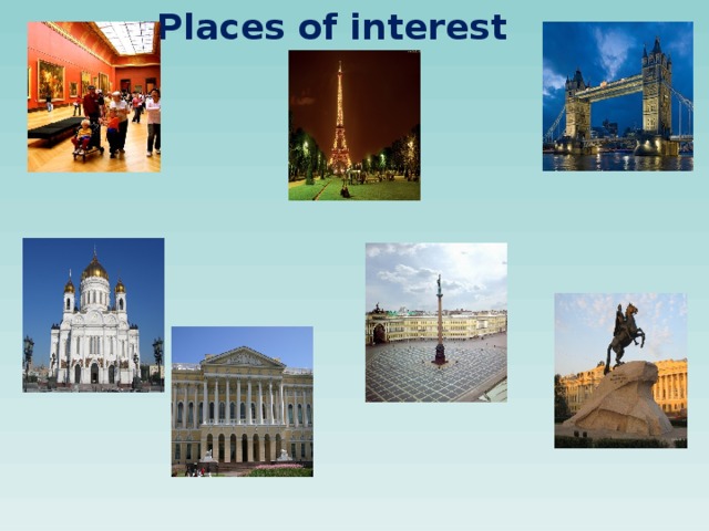 Places of interest 