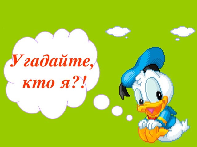 Угадайте, кто я?! 