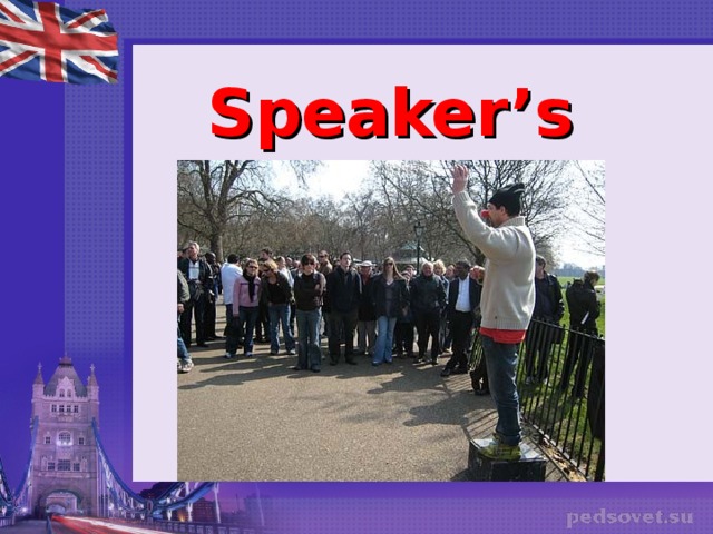  Speaker’s Corner  