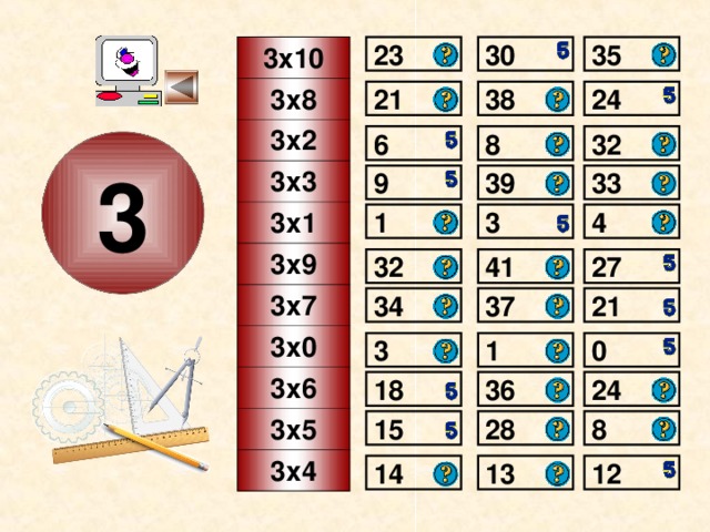 35 30 23 3х10 3х8 3х2 3х3 3х1 3х9 3х7 3х0 3х6 3х5 3х4 24 21 38 6 8 32 3 9 33 39 4 3 1 27 32 41 34 21 37 3 1 0 24 36 18 15 8 28 12 14 13 