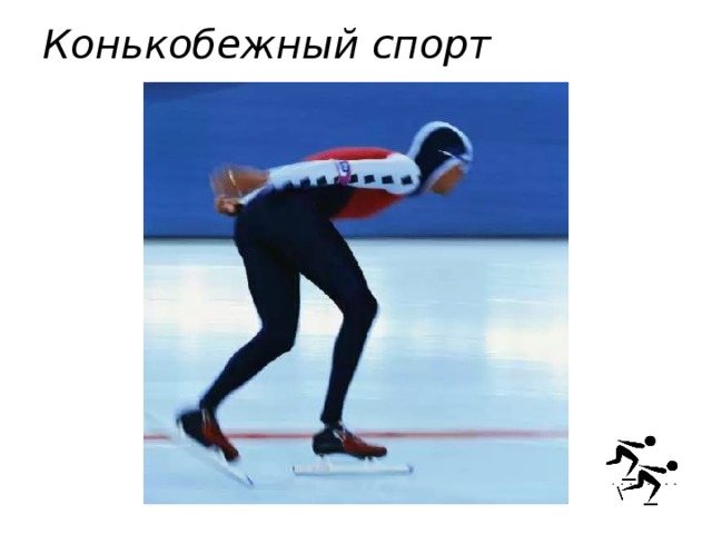 Конькобежный спорт   
