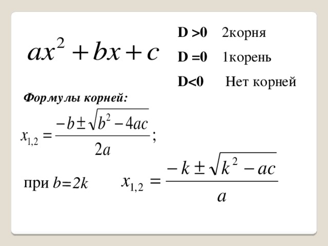 Сколько корней имеет трехчлен x4 8x2 16